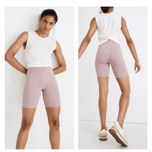 Madewell high rise blush bike short